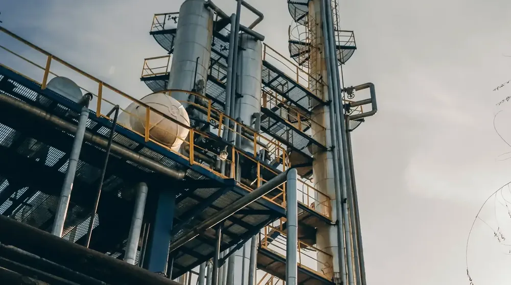 Industrial processing plant